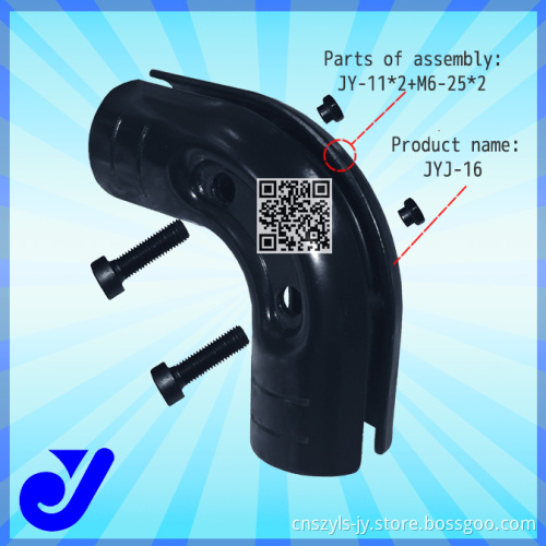 Metal Right Angle Joint for Lean Pipe (JYJ-16)